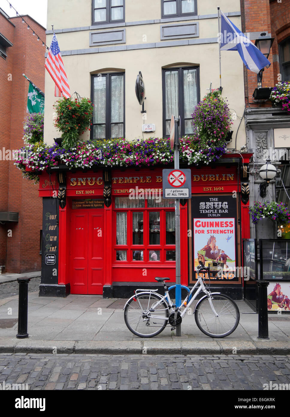 La boîte à Dublin Temple Bar Photo Stock - Alamy