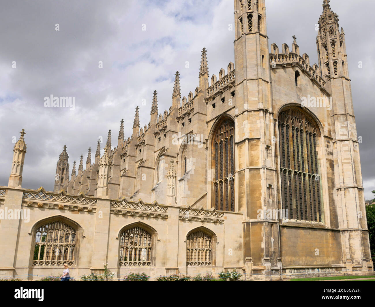 Kings College et King's College Chapel, Cambridge en Angleterre Banque D'Images