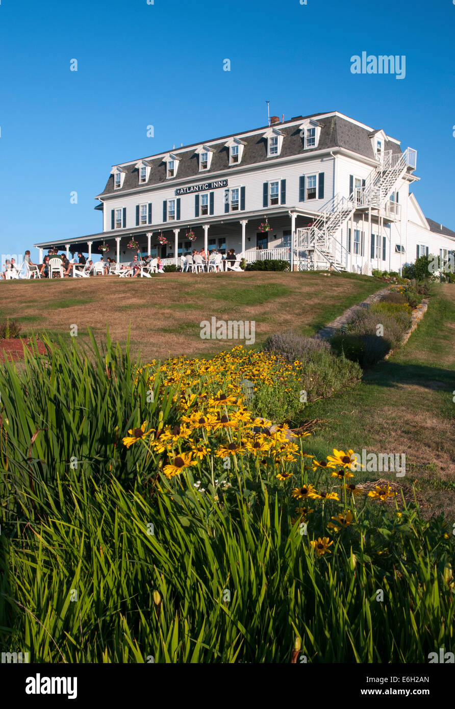 L'Atlantic Inn sur Block Island, Rhode Island Banque D'Images