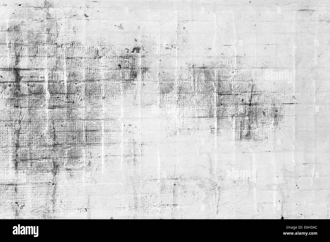 Mur de peinture blanche ou la texture d'arrière-plan Banque D'Images