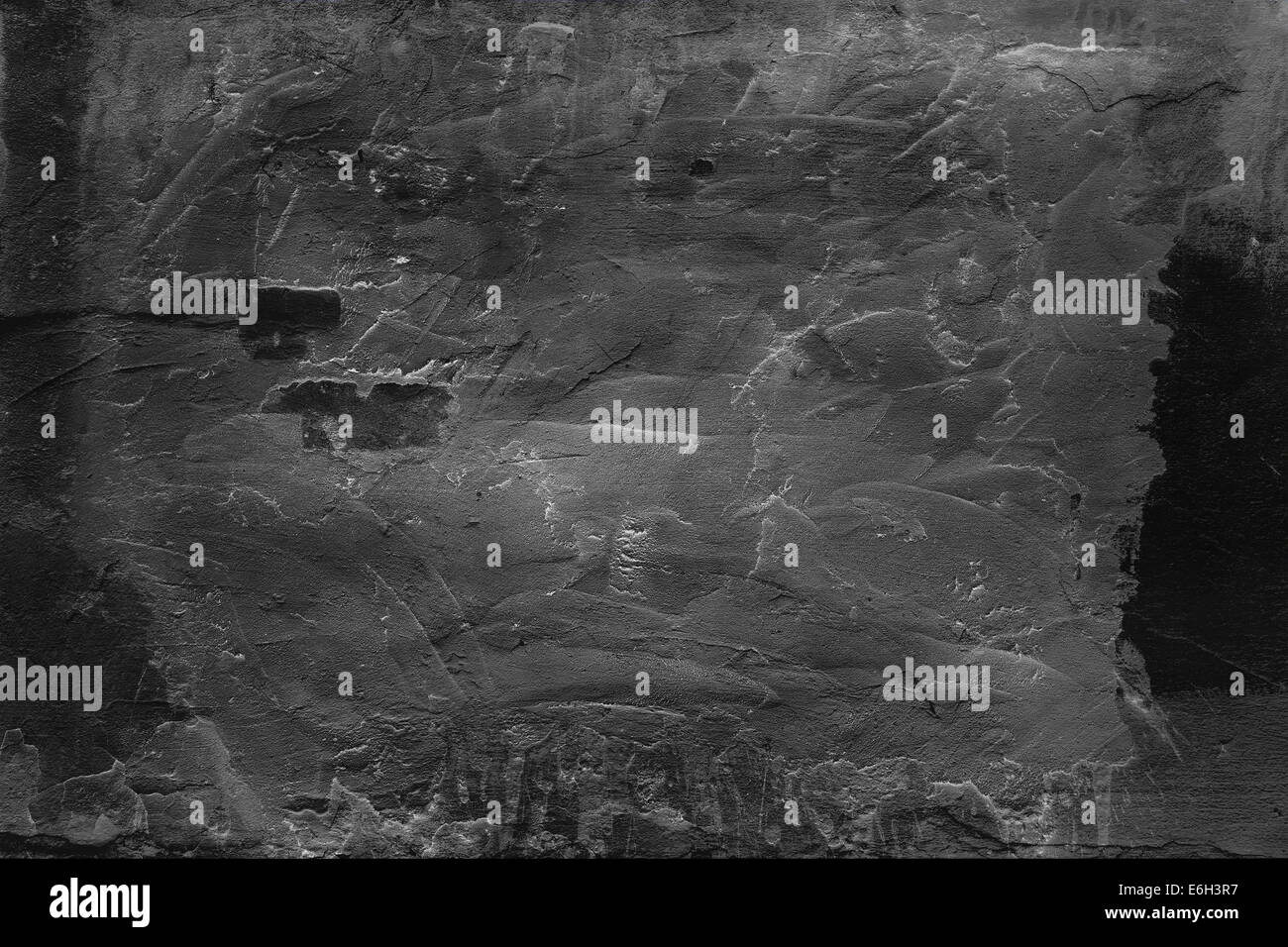 Grunge fond mur peinture noire ou la texture Banque D'Images