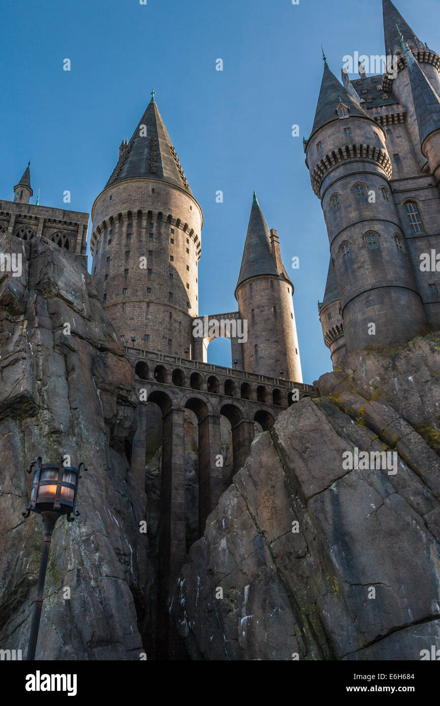 Le Château de Poudlard dans le monde magique de Harry Potter à Universal Studios Islands of