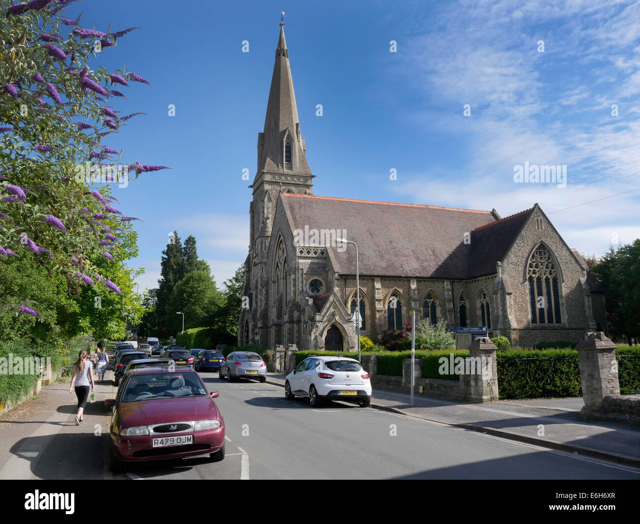 L'église Trinity à Conduit Road, Oxford Angleterre Abingdon Banque D'Images