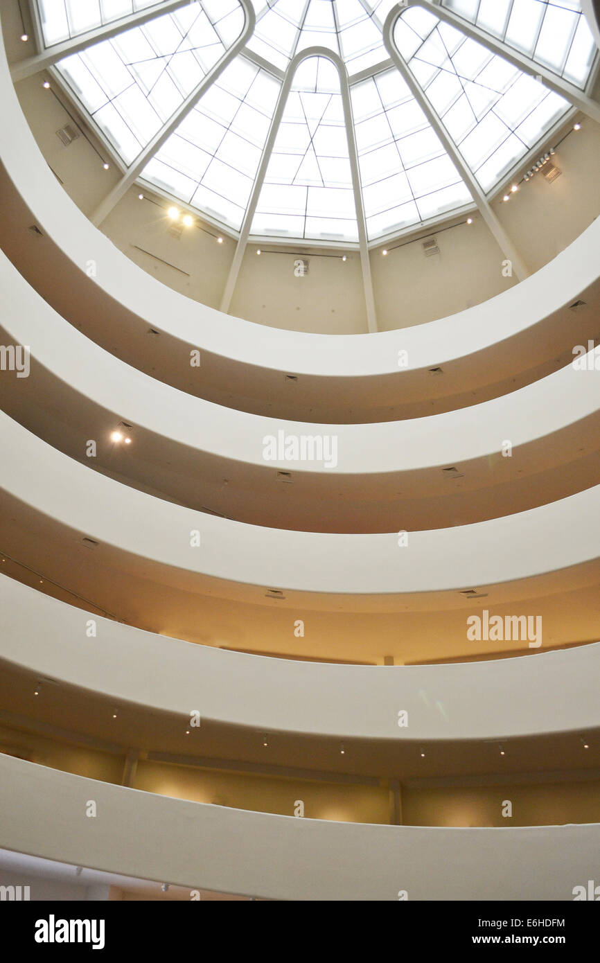 Plafond de Verre abstrait Banque D'Images