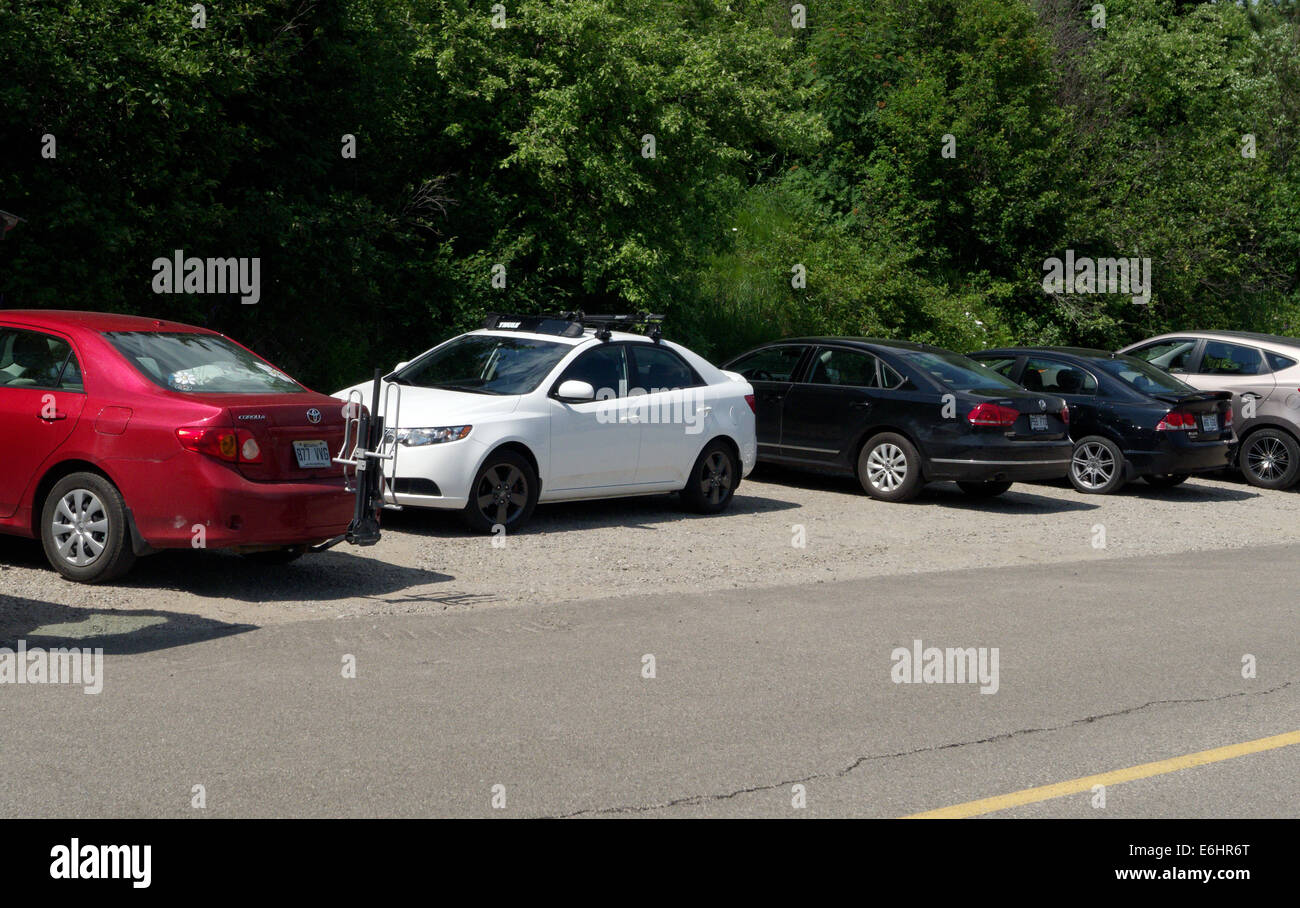 Mauvais stationnement Banque D'Images