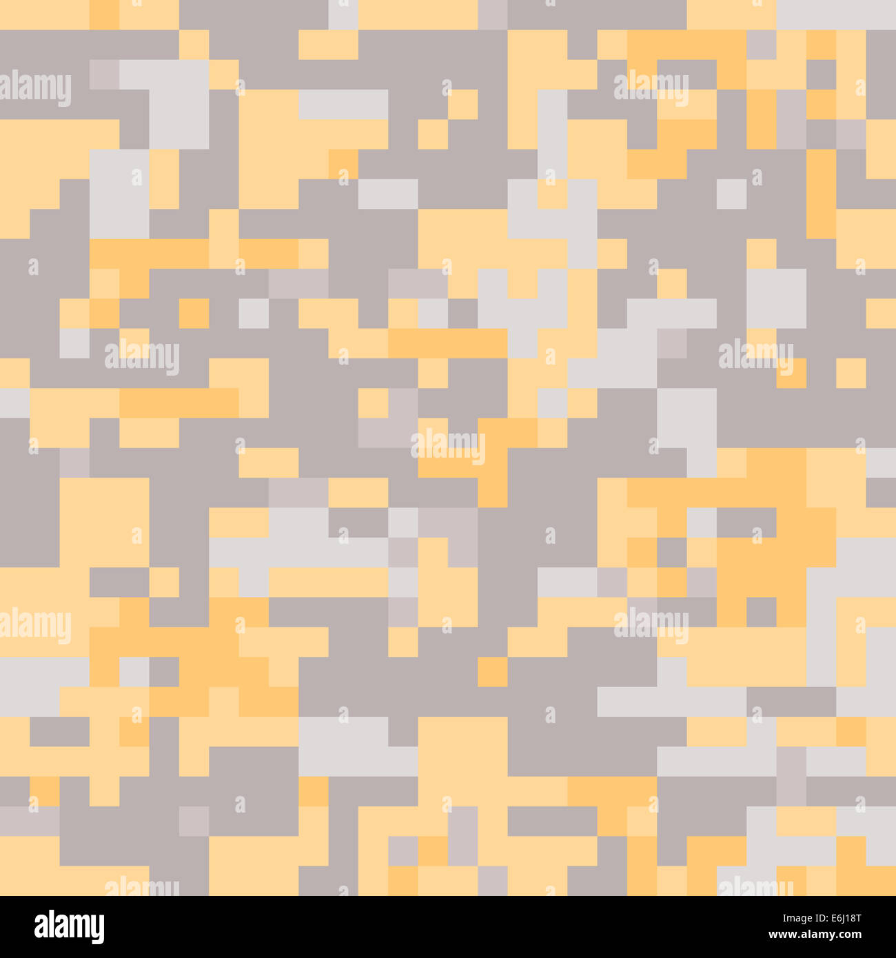 Dans l'arrière-plan militaire Camouflage style pixel. Modèle sans couture. Banque D'Images