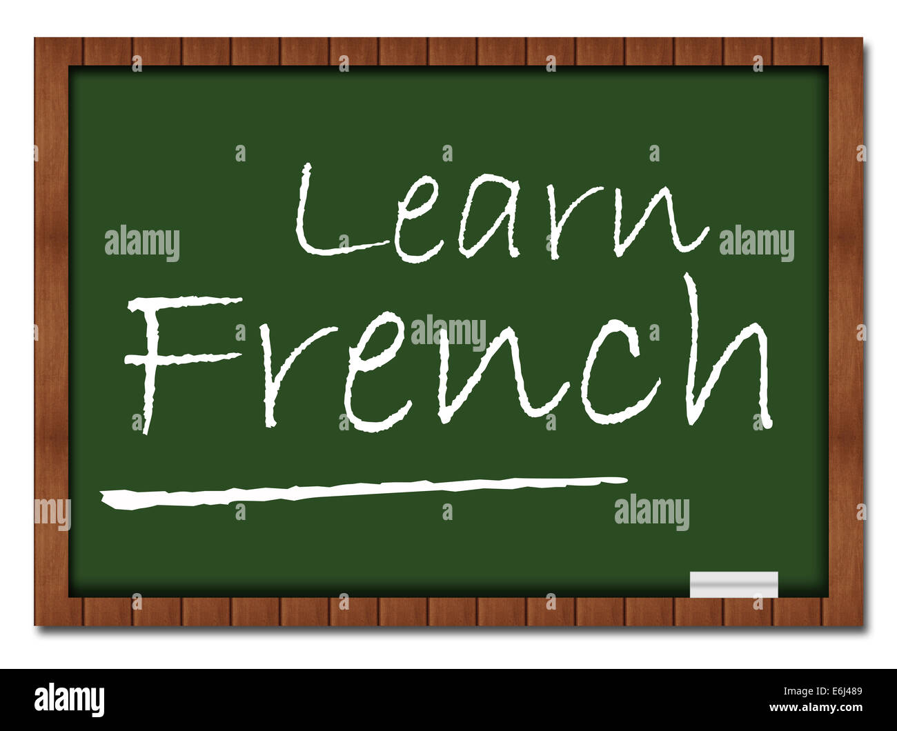 Apprendre le français conseil de classe Banque D'Images