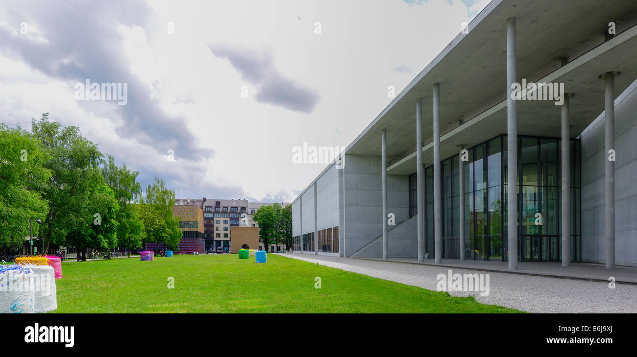 Pinakothek der Moderne, un musée d'art moderne, Munich, Haute-Bavière, Bavaria, Germany, Europe Banque D'Images