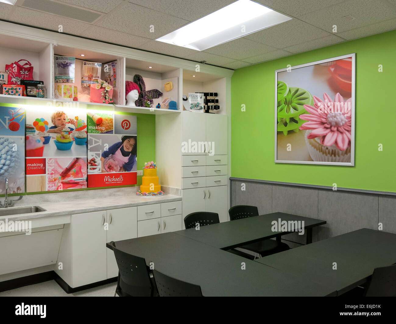 Michael's Arts and Crafts Store, NYC Banque D'Images