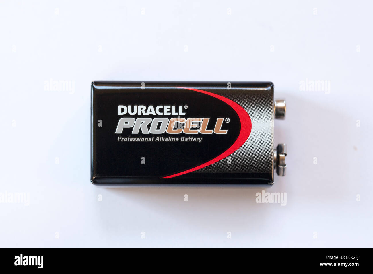 MN1604 6LR61 9v PP3 pile alcaline. Banque D'Images