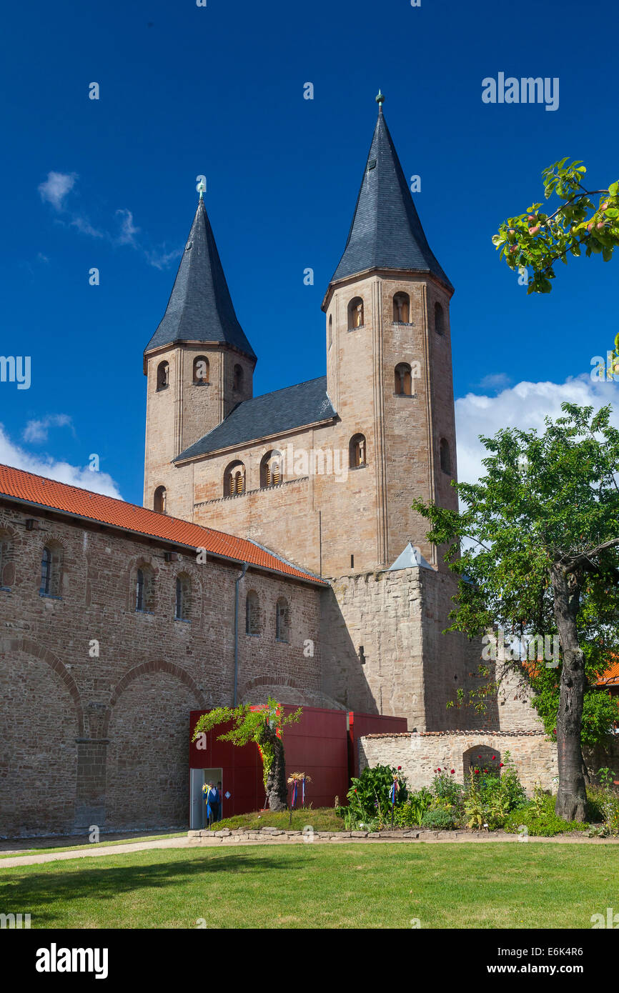 Drübeck Drübeck, abbaye, Saxe-Anhalt, Allemagne Banque D'Images