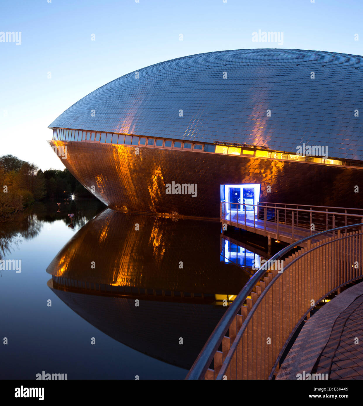Musée des sciences Universum, centre technologique, Brême, Allemagne Banque D'Images