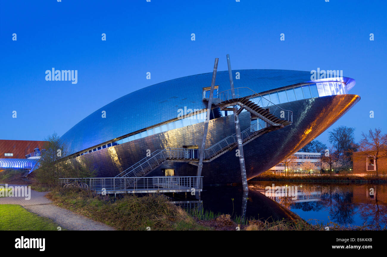 Musée des sciences Universum, centre technologique, Brême, Allemagne Banque D'Images