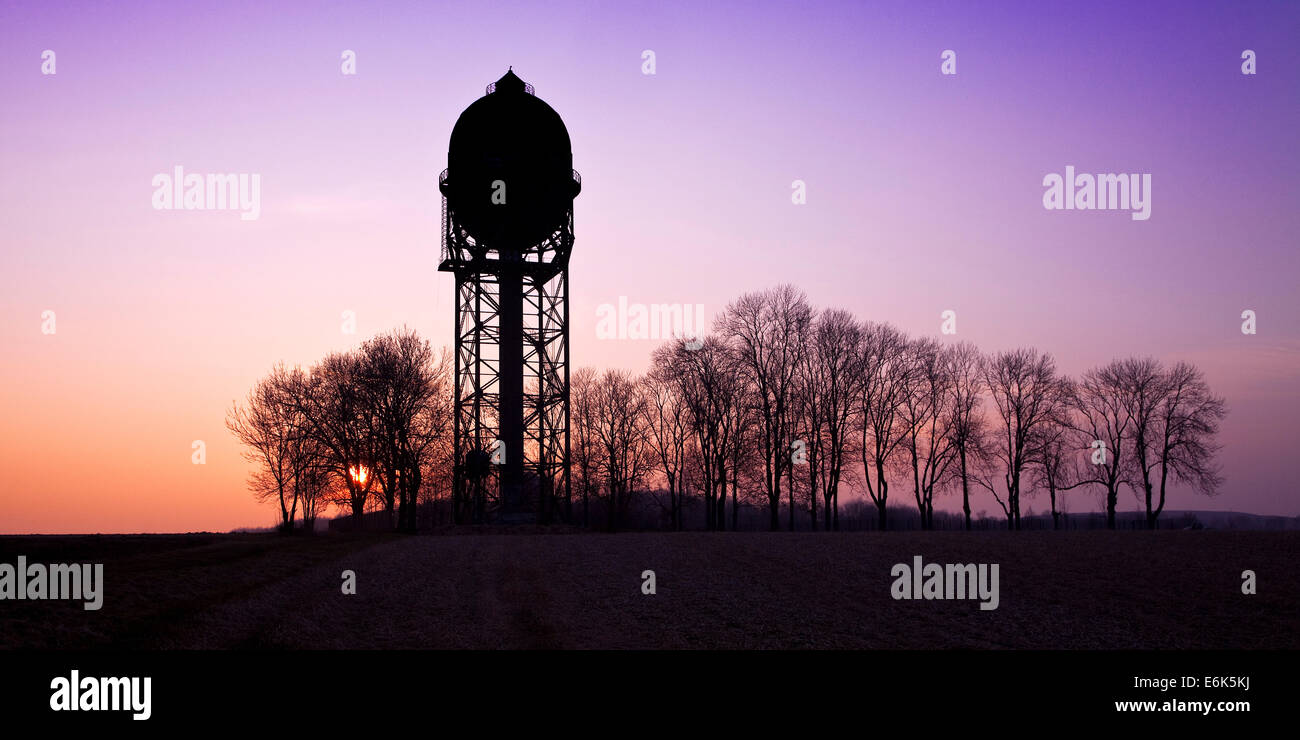 Lanstroper château d'eau de l'assurance-emploi, Dortmund, Ruhr, Rhénanie du Nord-Westphalie, Allemagne Banque D'Images