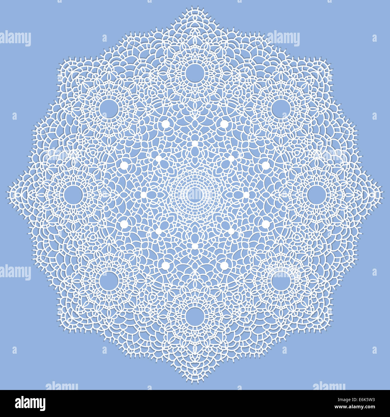 Mandala. Indian motif décoratif. Banque D'Images