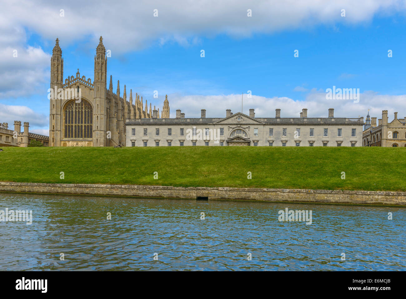 Kings College Chapel et College, Université de Cambridge, Cambridge, Angleterre Banque D'Images