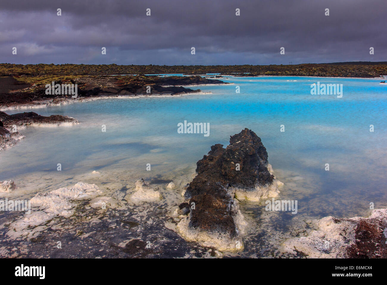 Lagon bleu Banque D'Images