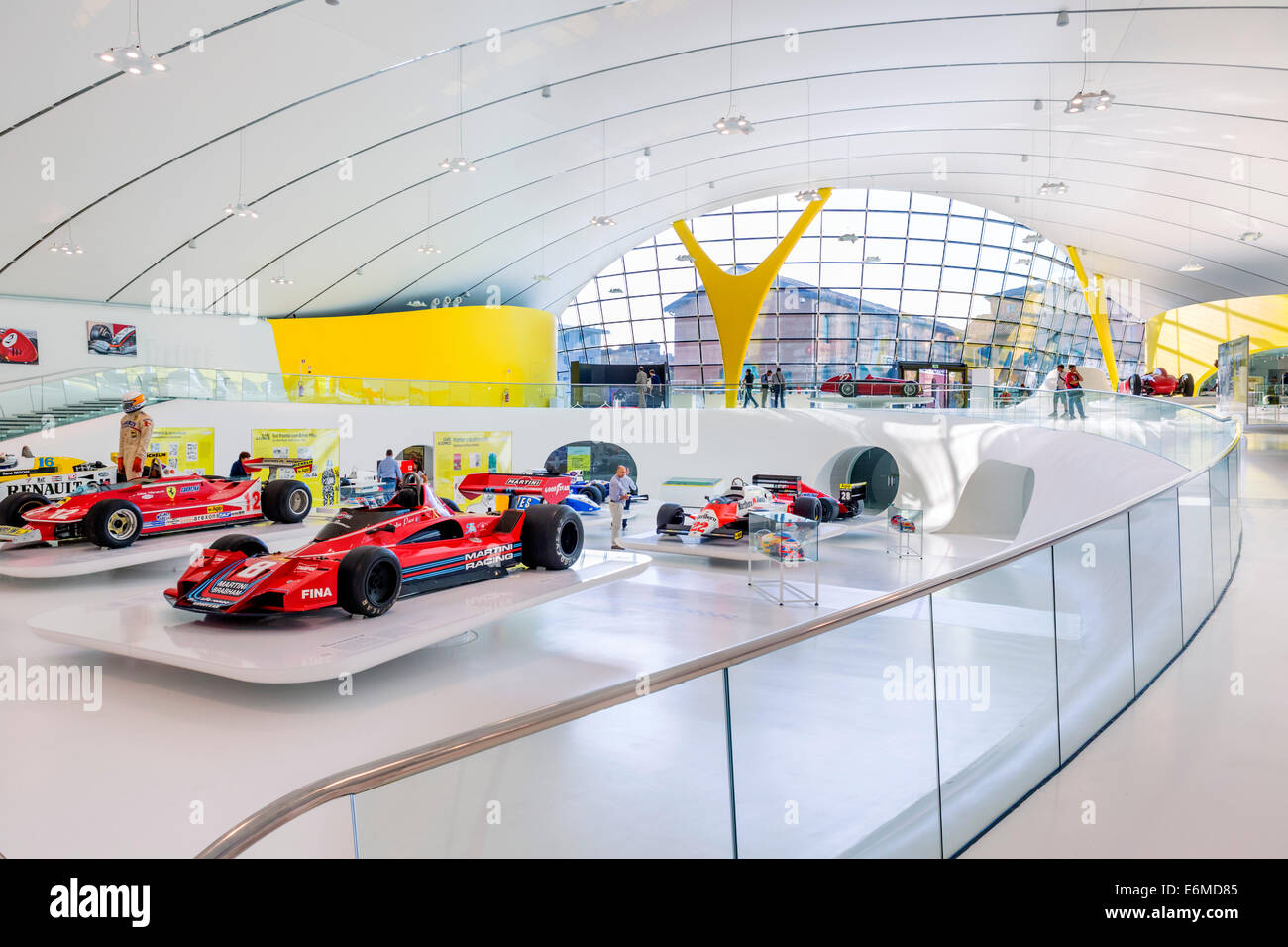 Le Museo Casa Enzo Ferrari, Modène, Émilie-Romagne, Italie Banque D'Images