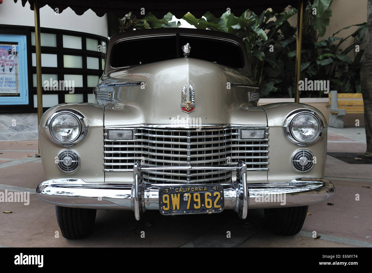 Classic vintage Cadillac. Disney's Hollywood Studios, Orlando, Floride, USA Banque D'Images