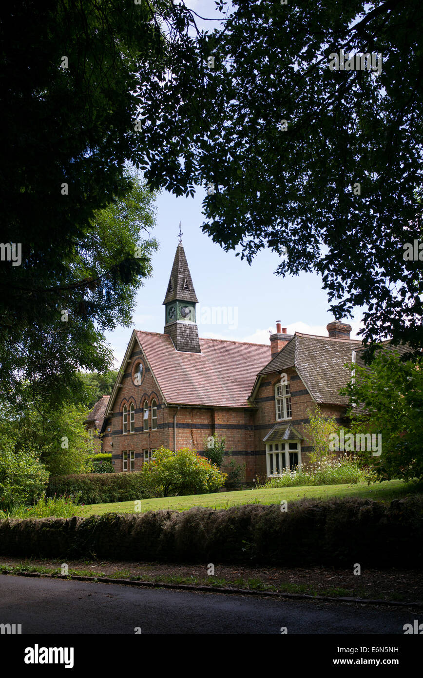 Old School House, Little Tew, Oxfordshire, Angleterre Banque D'Images