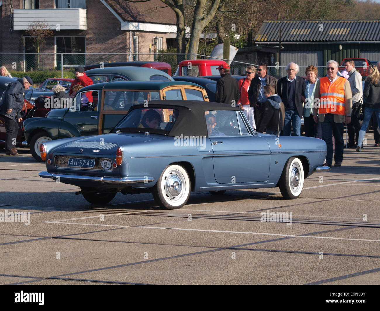 1968 Renault R 1133, Caravelle Enregistrement licence néerlandais AH-57-43, pic 7 Banque D'Images