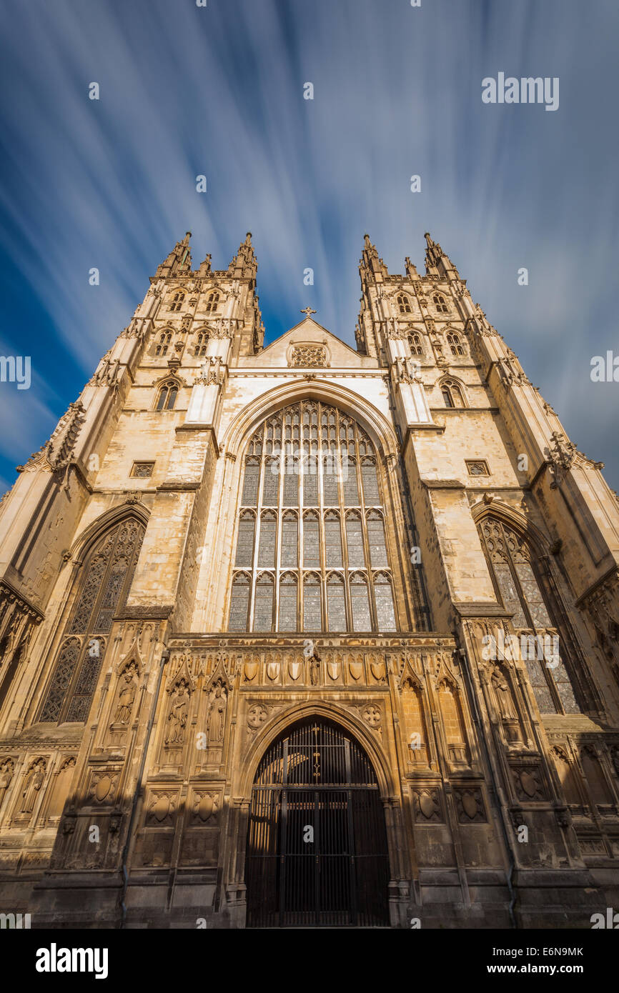 La cathédrale de Canterbury, Kent, Angleterre. Banque D'Images