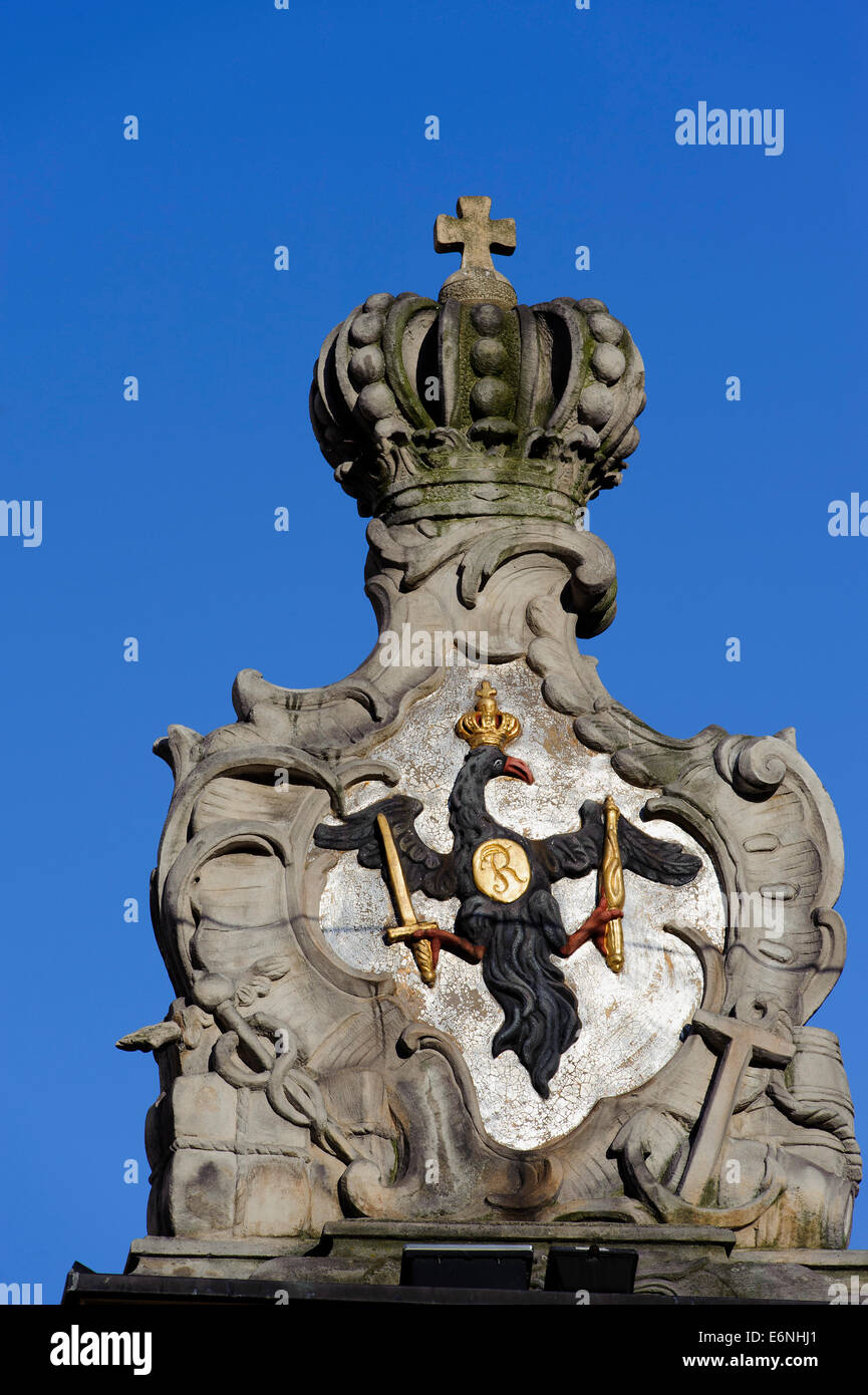 Porte de ville à Jelenia Gora, Pologne, Europe Banque D'Images