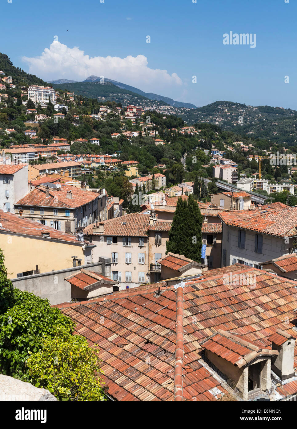 Les toits de Grasse, Provence, Sud de la France, Europe Banque D'Images