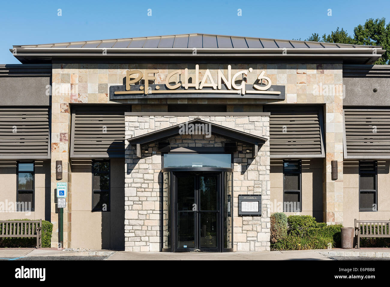 P. F. Chang's China Bistro, Mt. Laural, New Jersey, USA Banque D'Images
