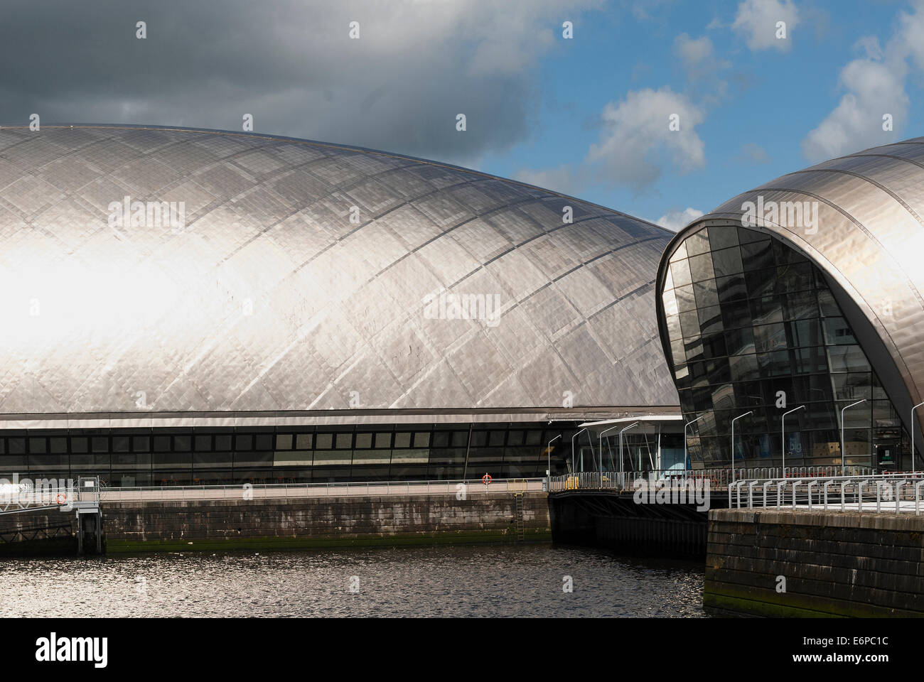 Centre des sciences et Cinéma Imax de Glasgow. Banque D'Images