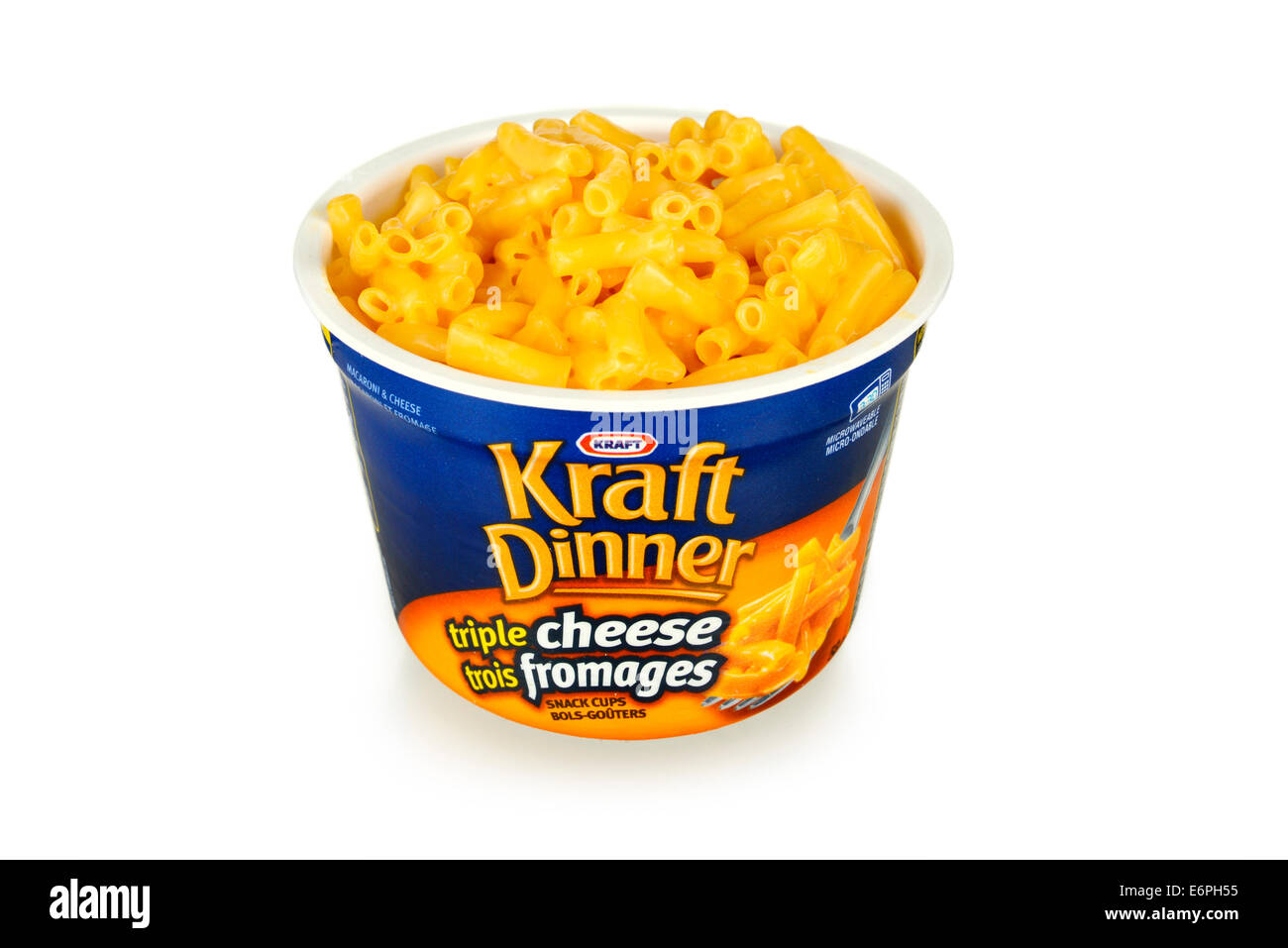 Macaroni au fromage Kraft Dinner, Banque D'Images
