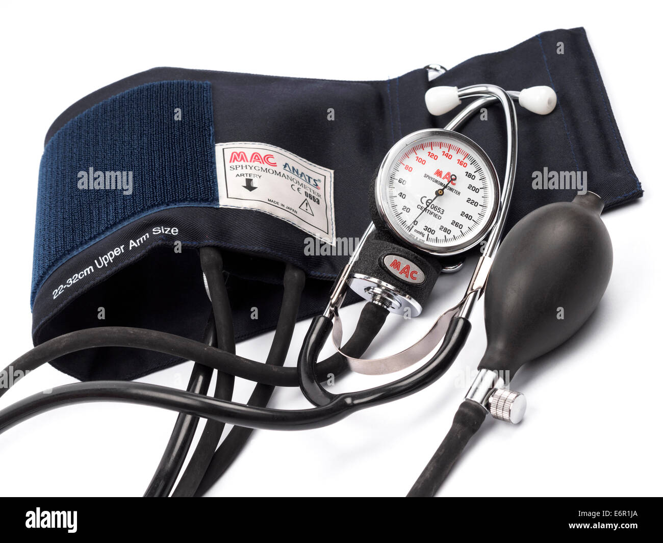 Manomètre de pression artérielle sphygmomanomètre Photo Stock - Alamy