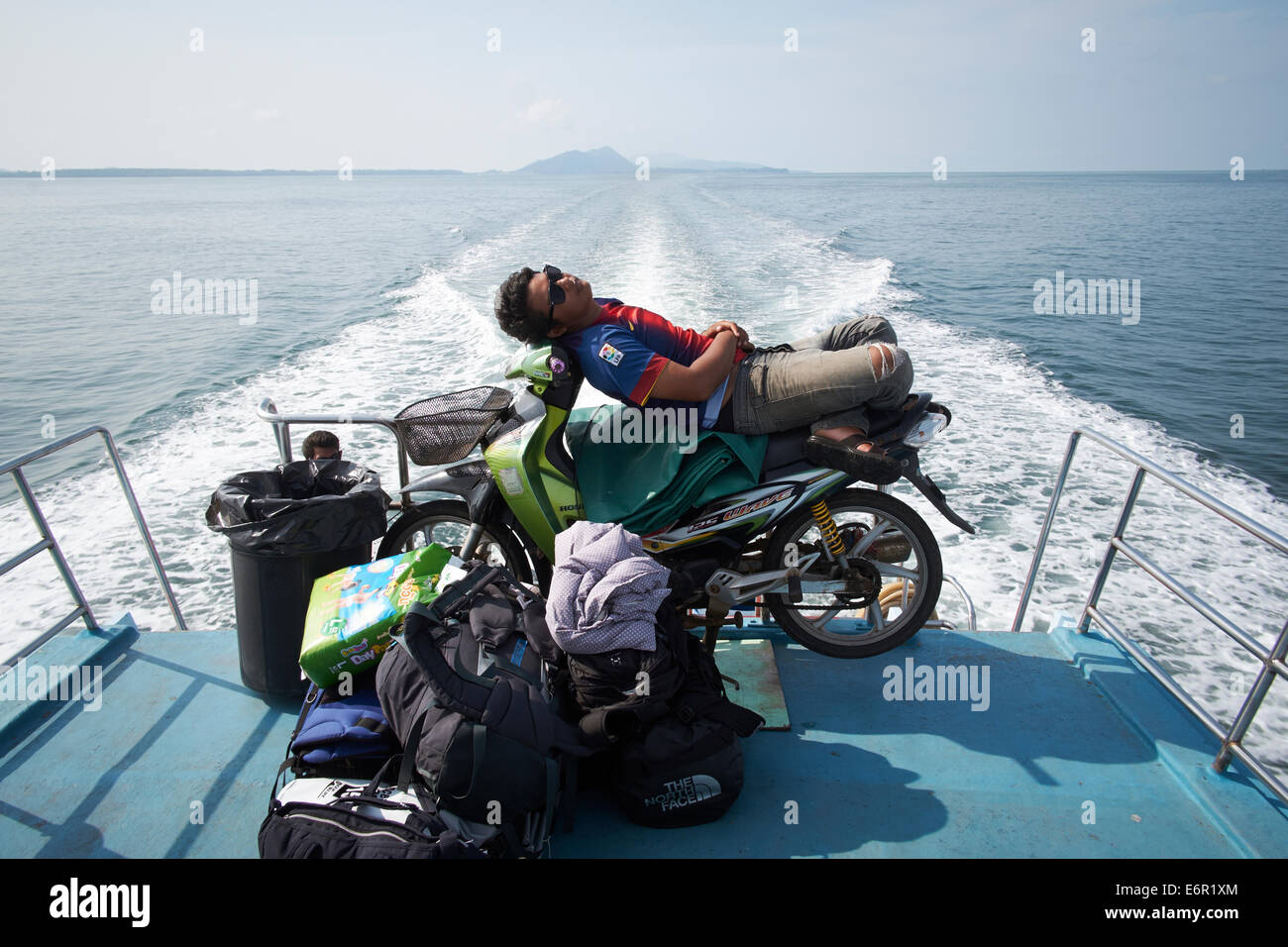 Motorcycle ferry Banque de photographies et d'images à haute résolution -  Alamy