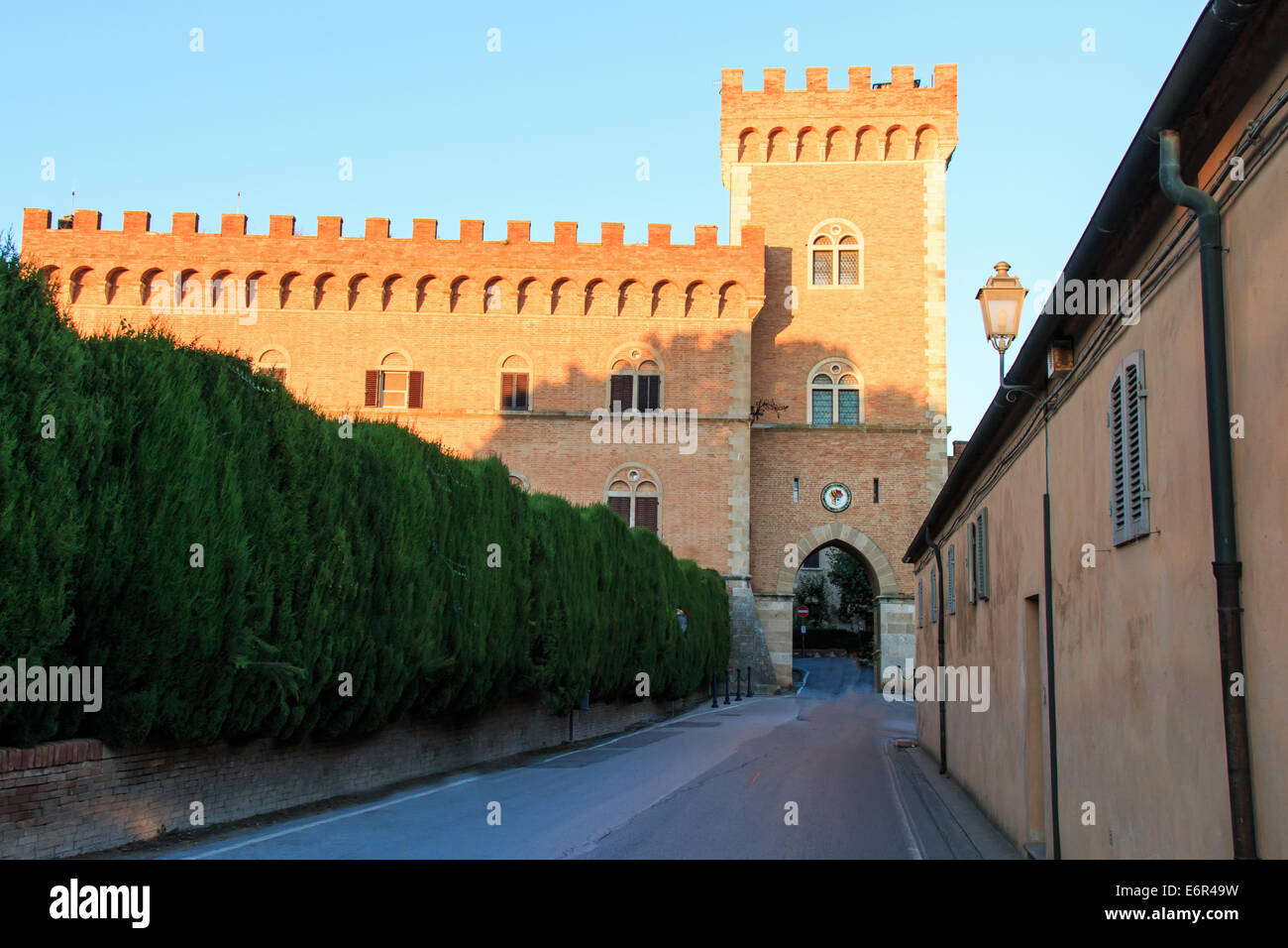 Castagneto Carducci, Toscane - Bolgheri Banque D'Images