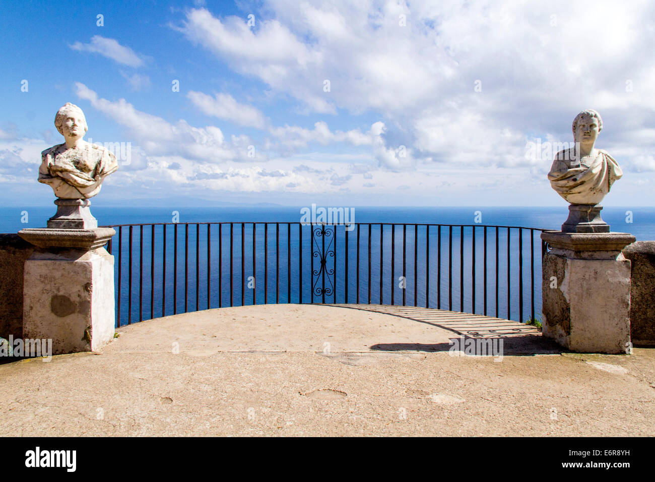 Exposée à la mer sur la côte amalfitaine - Italie Banque D'Images