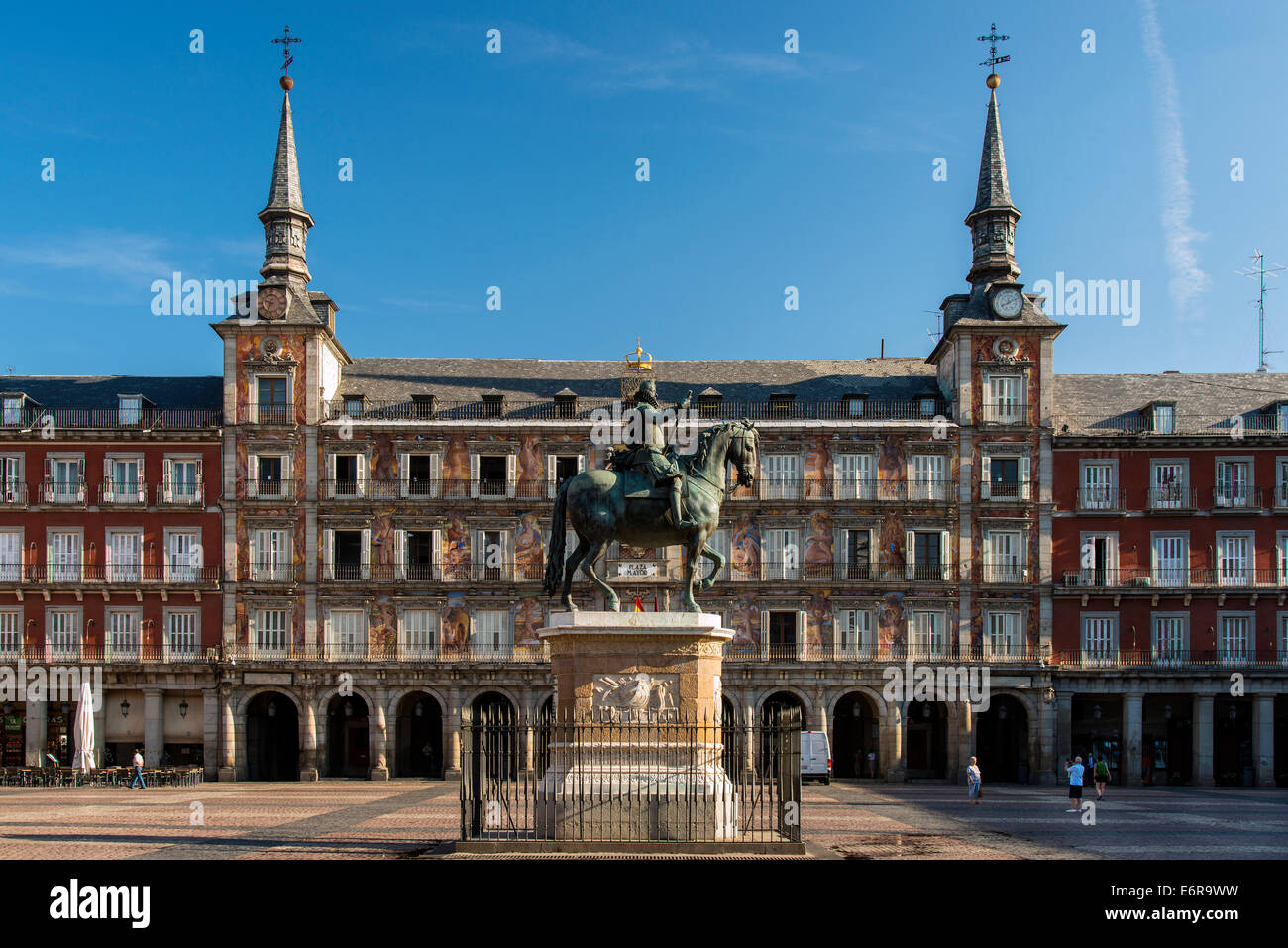 Plaza Mayor, Madrid, Comunidad de Madrid, Espagne Banque D'Images