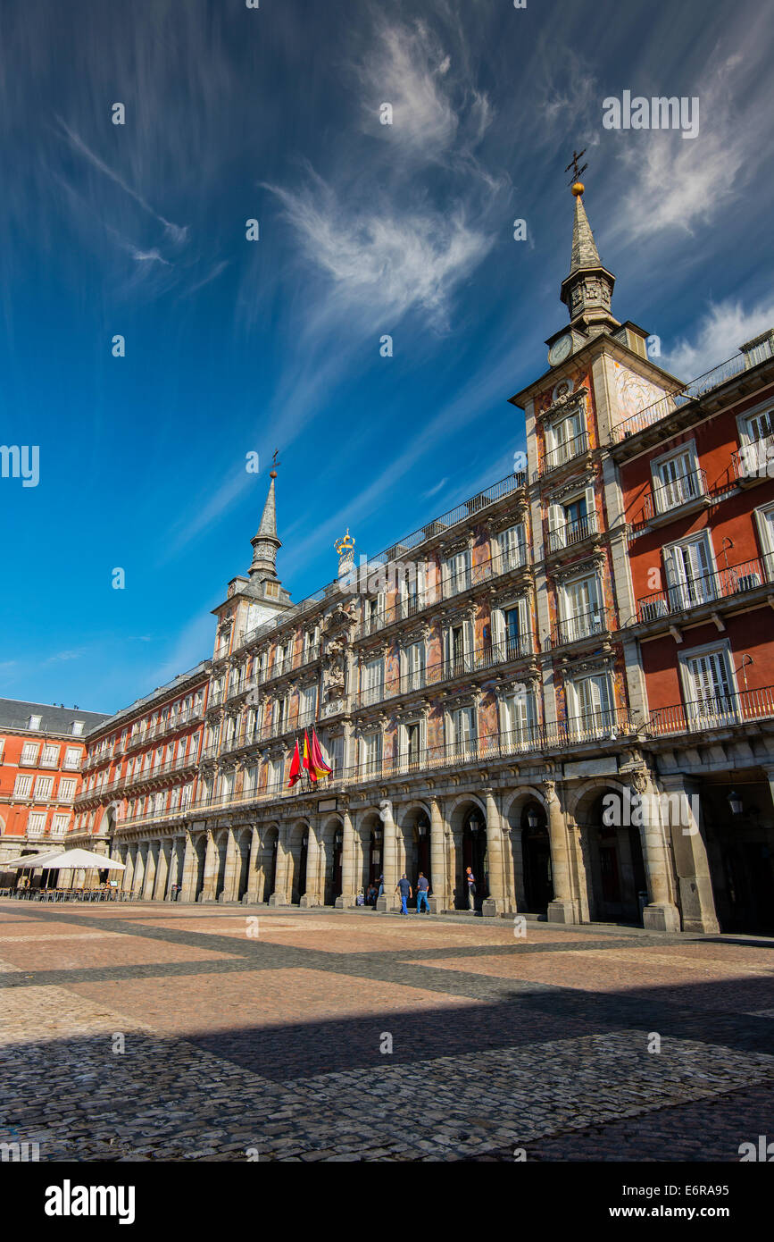 Casa de la Panaderia et municipal bâtiment culturel, Plaza Mayor, Madrid, Comunidad de Madrid, Espagne Banque D'Images