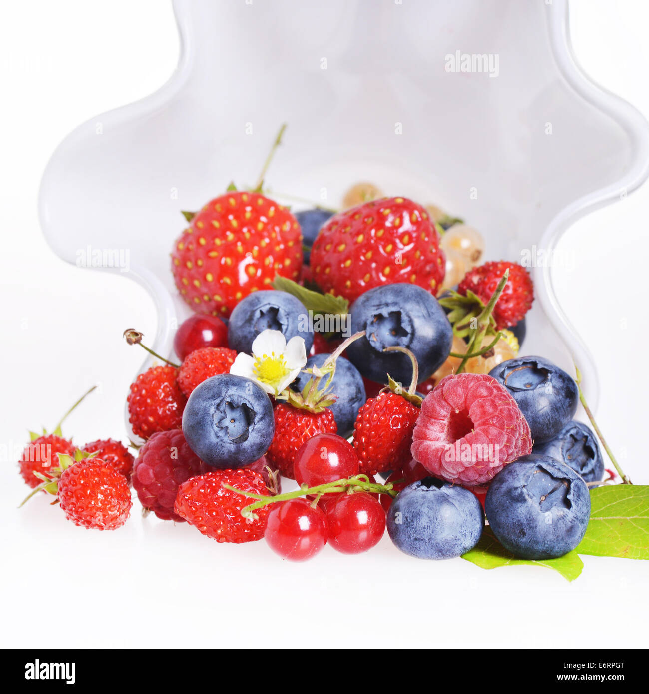 Studios photo de savoureux mélange de fruits Banque D'Images