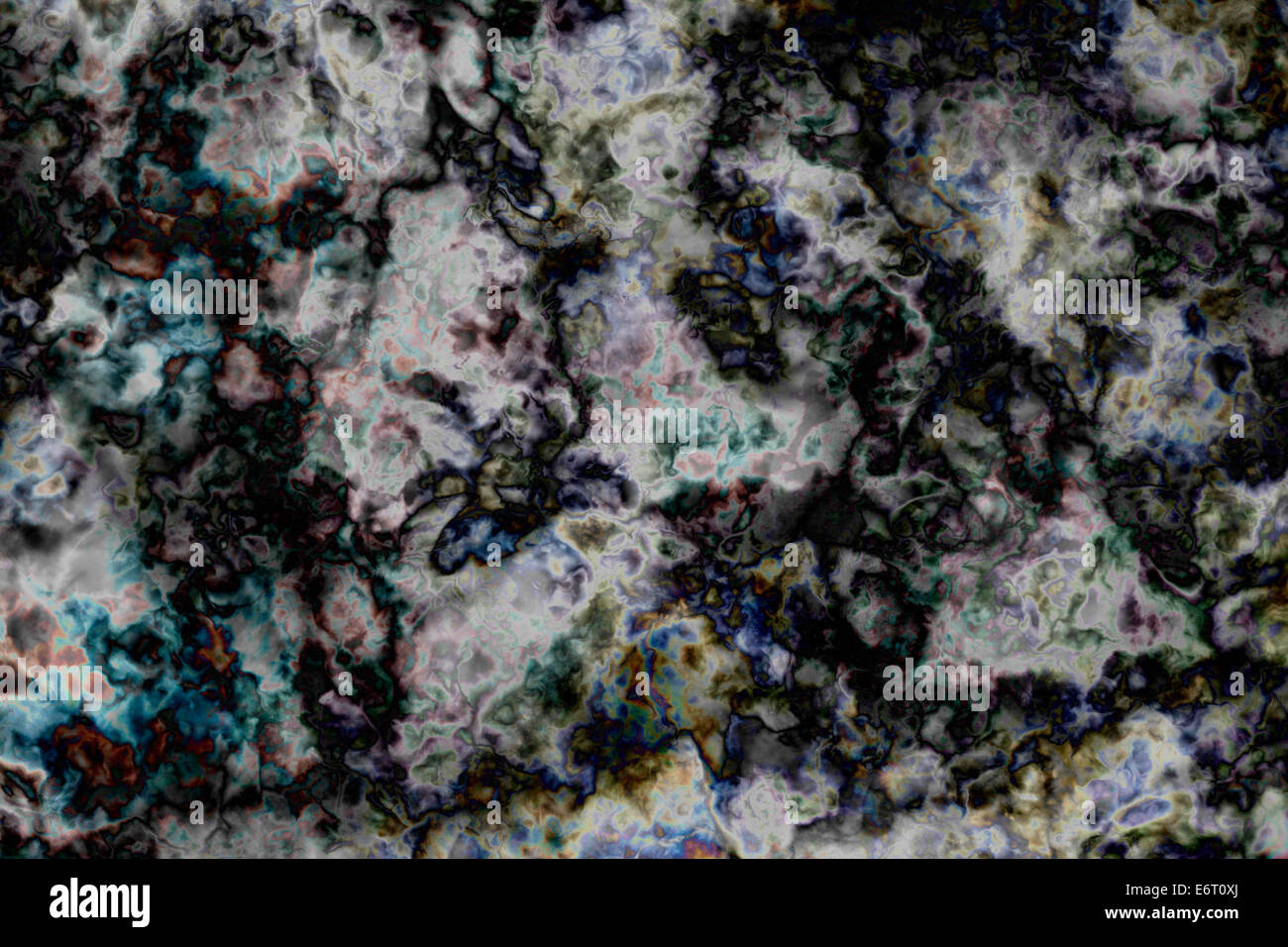 En marbre noir et blanc, texture background. Abstract grunge fond tacheté avec texture mur motif tacheté Banque D'Images