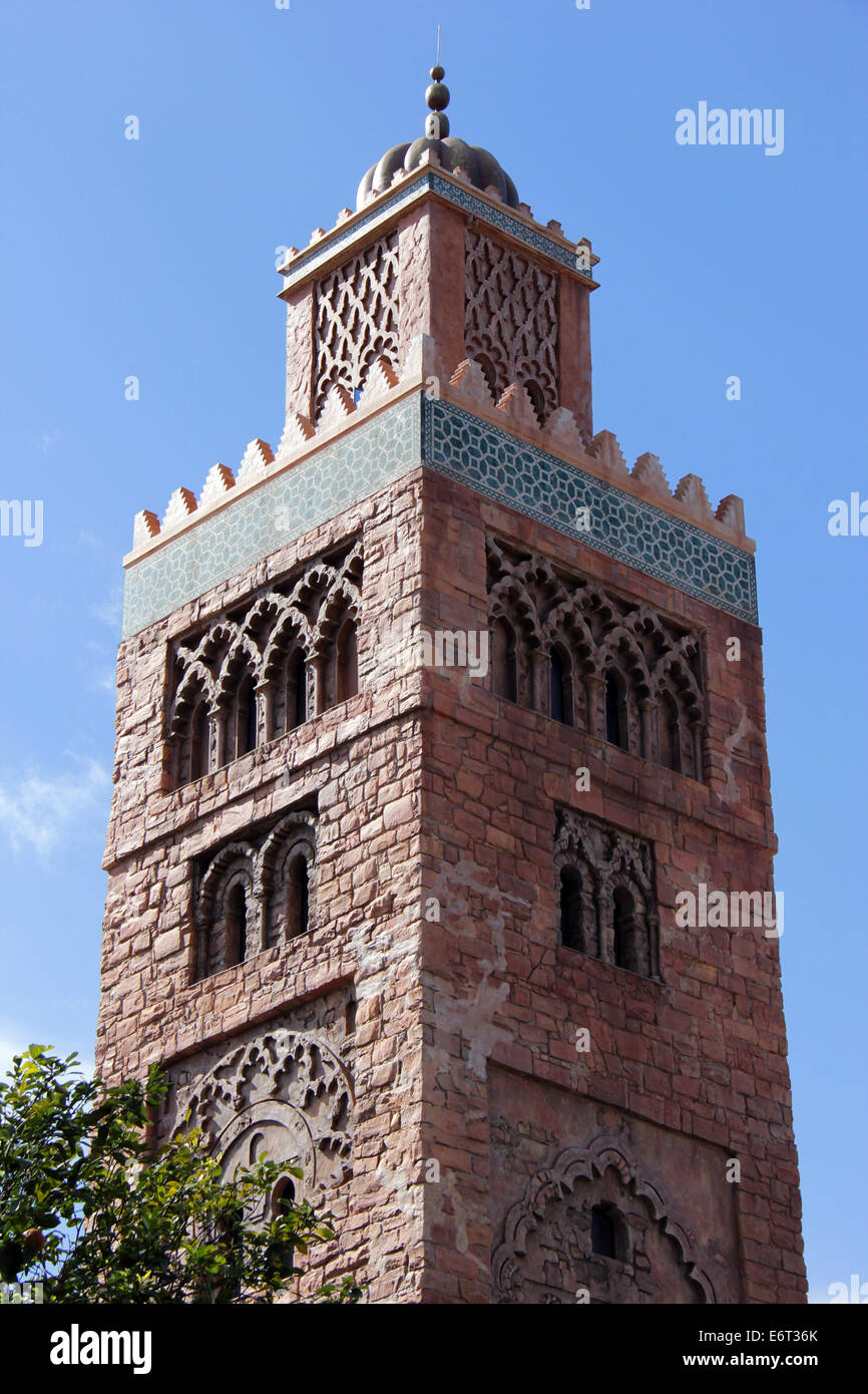 Le Maroc au salon Pavilion World Showcase d'Epcot Center, Disney World. Banque D'Images