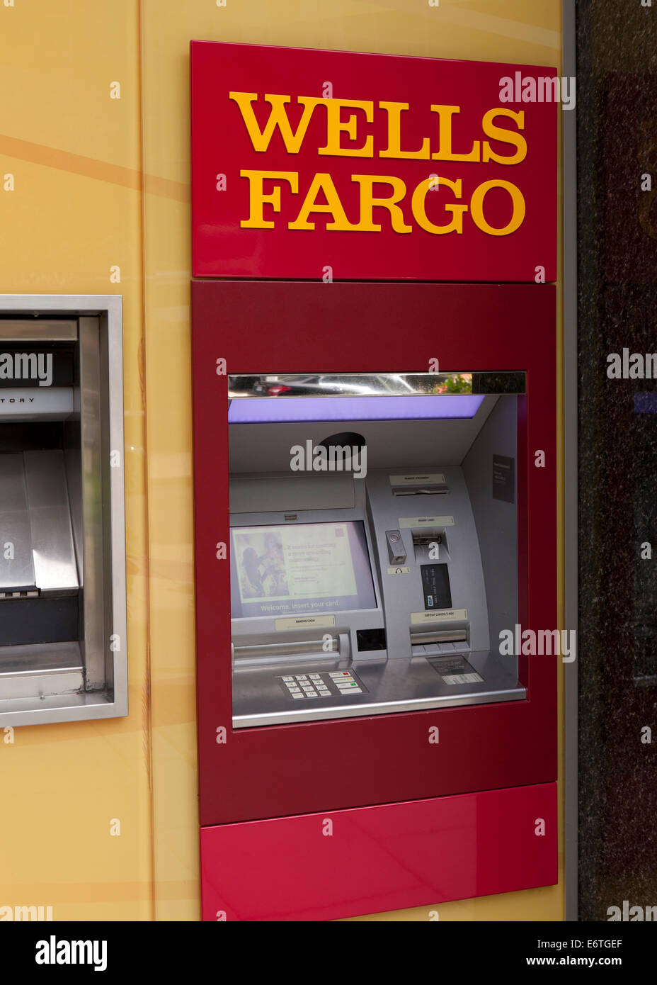 Wells Fargo ATM Banque D'Images