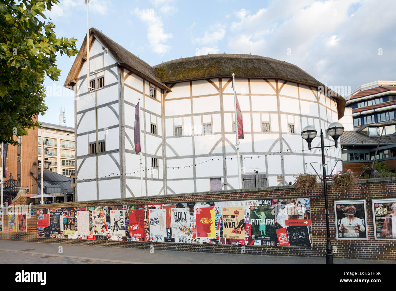 Shakespeare's Globe Theatre, London, UK Banque D'Images