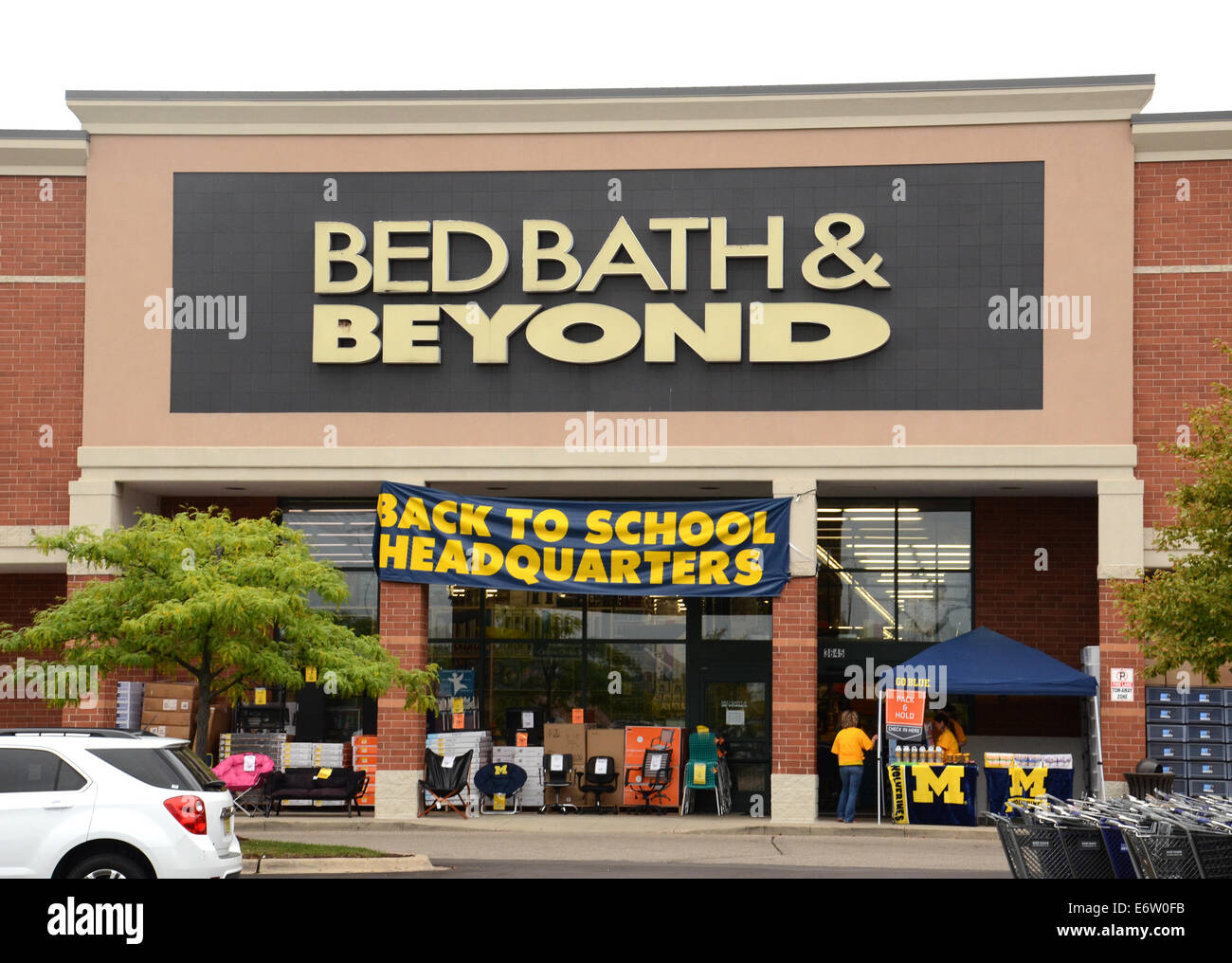 ANN Arbor, MI - Août 24 : Bed Bath & Beyond Ann Arbor store est affiché le 24 août 2014. Banque D'Images