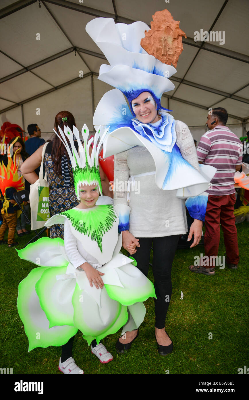 Londres, Angleterre, 31 août 2014 : défilé des enfants à la London Mela à Gunnersbury Park, Londres. Credit : Voir Li/Alamy Live News Banque D'Images