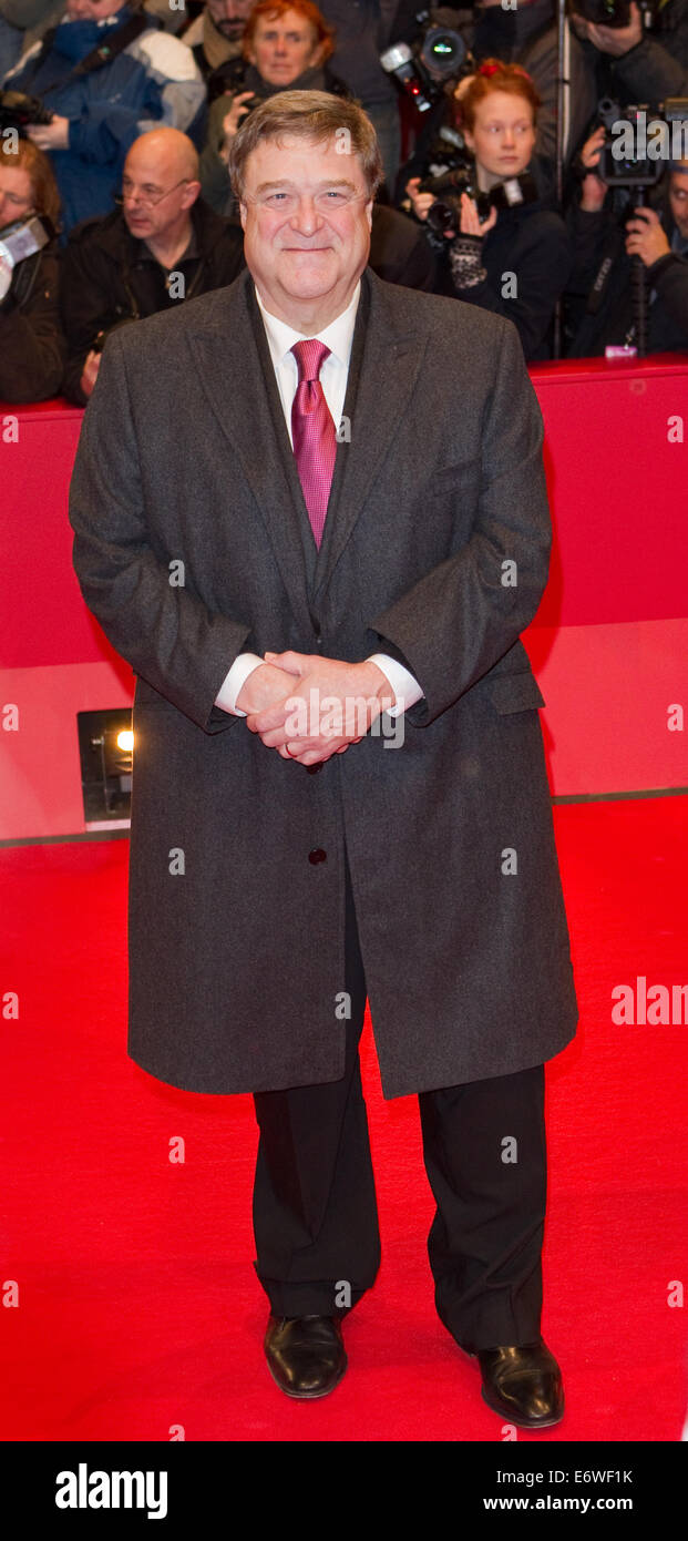 64e Festival International du Film de Berlin (Berlinale) - 'Les Monuments Men' premiere - Arrivées avec : John Goodman Où : Berlin, Allemagne Quand : 08 Mars 2014 Banque D'Images