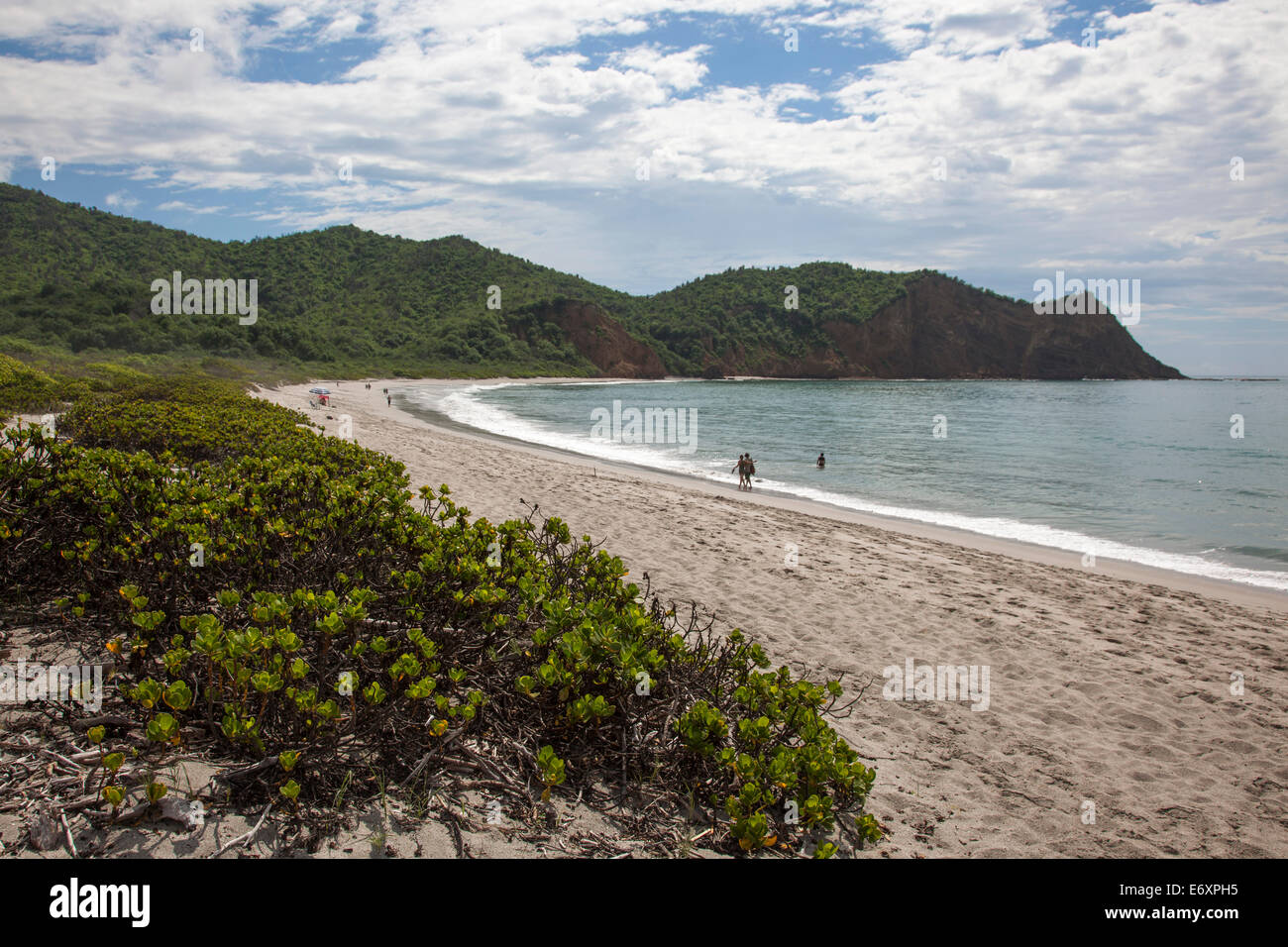 Playa Los Frailes beach dans le Parc National Machalilla, près de Manta Manabi, Équateur, Banque D'Images