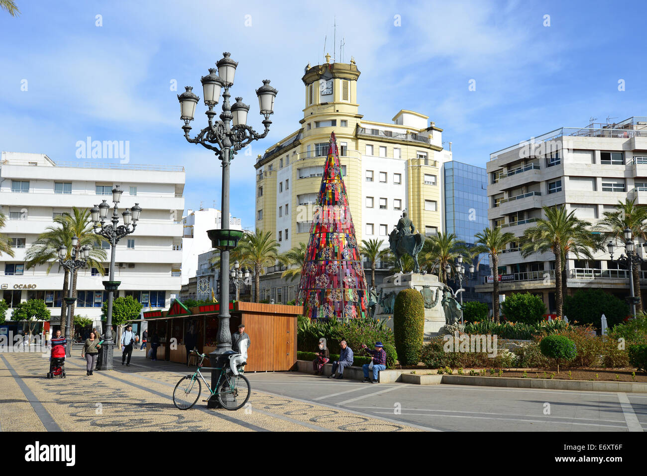 La Plaza del Arenal, Jerez de la Frontera, province de Cadiz, Andalousie, Royaume d'Espagne Banque D'Images