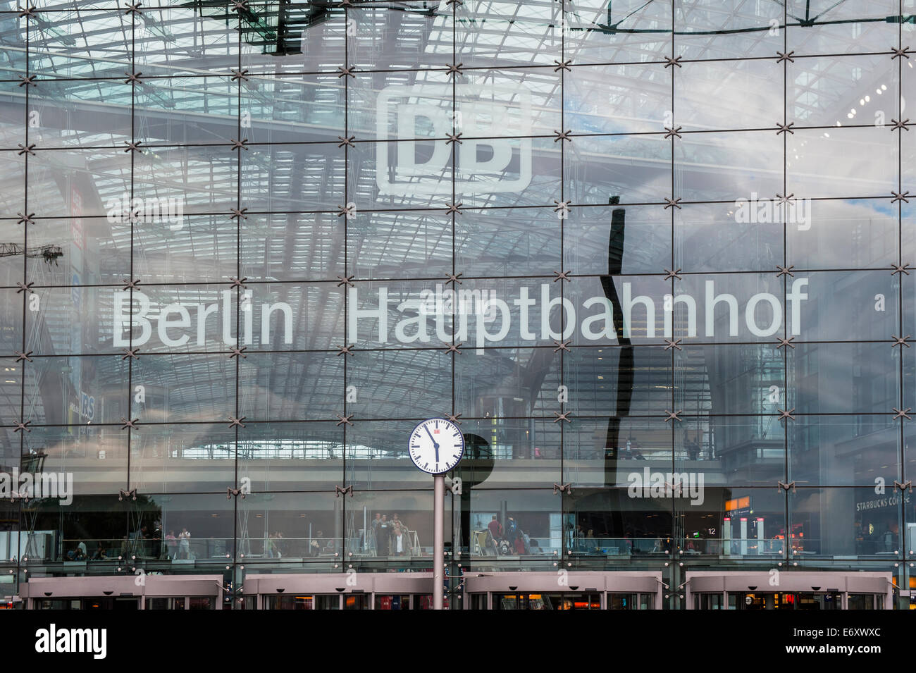 Allemagne,France,Berlin,Hauptstadt,capitale, Hauptbahnhof, la gare,Lehrter Bahnhof, Banque D'Images