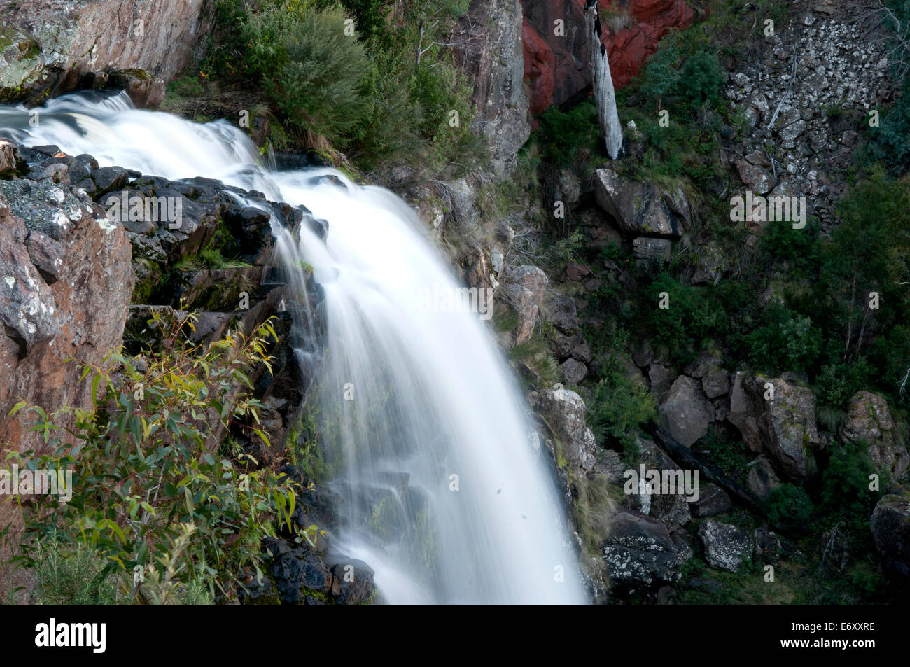 Little River Falls, Snowy River National Park, Victoria, Australie Banque D'Images