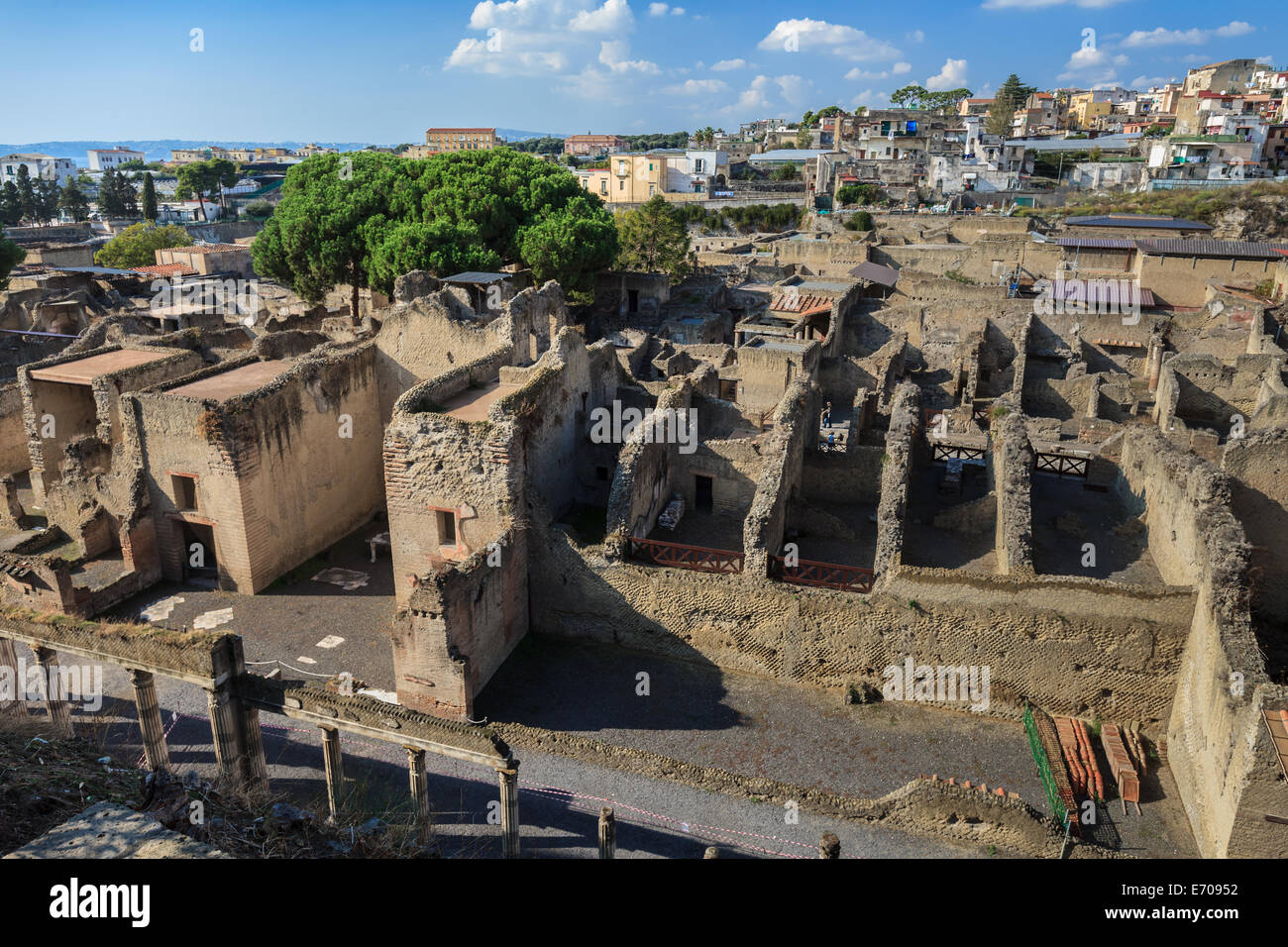 D'Herculanum. Naples, Italie Banque D'Images